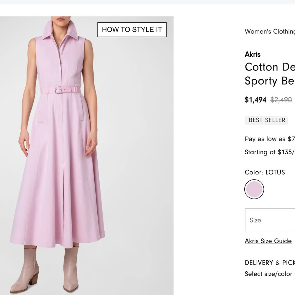 Closet London belted midi dress